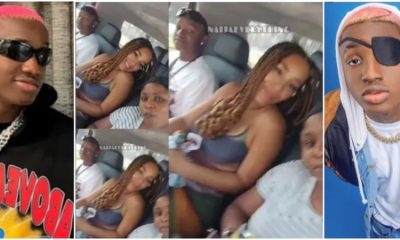 Reactions As Ruger Mistakenly Exposes His face With No Shade Or Eyepatch [Video]