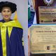 “Beauty Without Brains Is An Empty Vessel” - Caroline Danjuma Bags Doctorate Degree