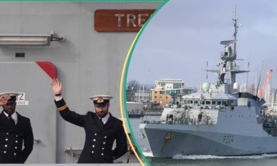UK Warship Arrives Lagos To Help Nigeria Improve Maritime Security