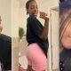 “We Don’t Do BBL” - Paul Okoye’s Girlfriend, Ivy Ifeoma Flaunts Her Backside [Video]