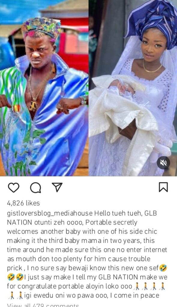 Portable Allegedly Welcomes Sixth Child With Side Chick 2 Portable Allegedly Welcomes Sixth Child With Side Chick