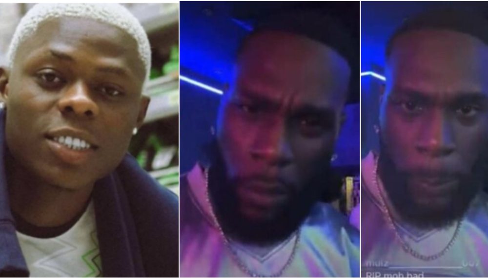 Watch The Moment Burna Boy Found Out About Mohbad’s Death [Video]