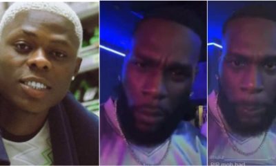 Watch The Moment Burna Boy Found Out About Mohbad’s Death [Video]