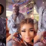 Late Alaafin Of Oyo’s Ex-Wife, Queen Dami Seen Having Fun With Portable [Video]