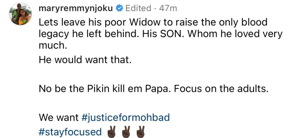 Asking Mohbad's Grieving Wife To Submit Their Son For DNA Is Pure Evil - Mary Njoku 3