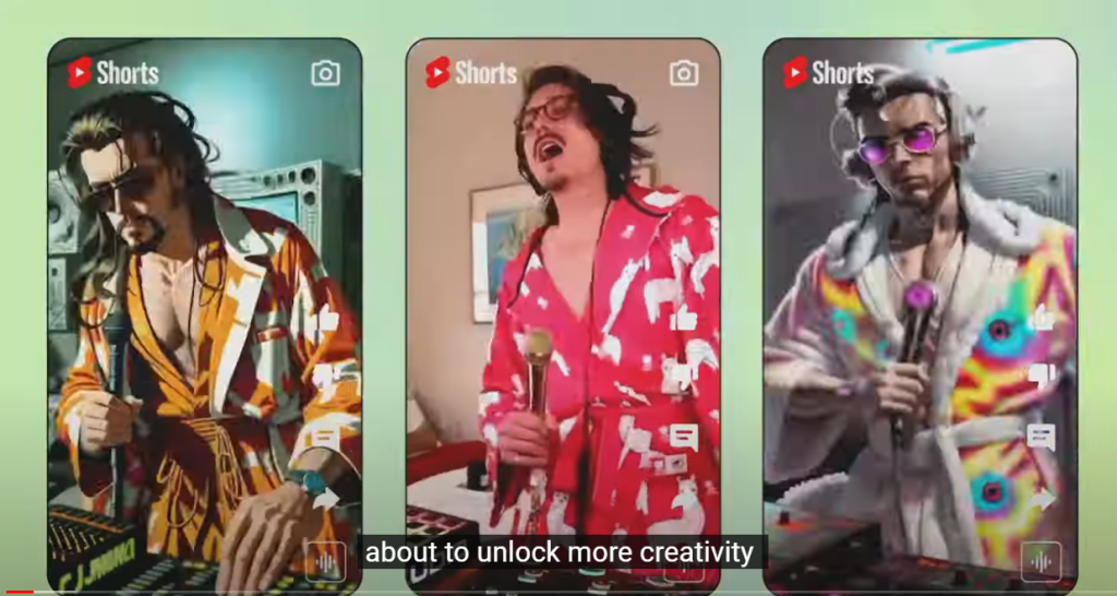 Generative AI products from YouTube to revolutionize creative expression
