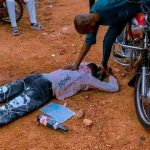 Cow kills viral university graduate who prostrated on the ground to appreciate his 'Okada Rider' Dad 1