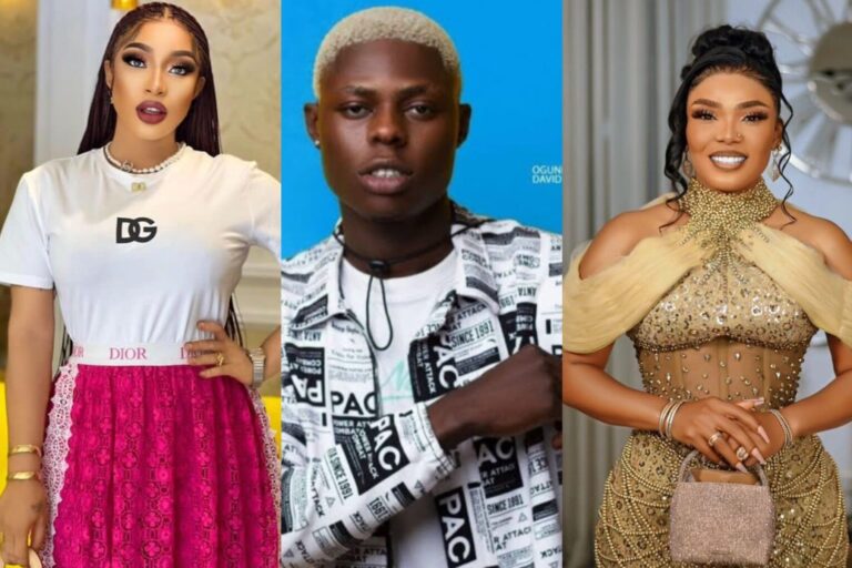 "You're Forcing Yourself To Smile Over Mohbad's Death" - Tonto Dikeh Consoles Iyabo Ojo