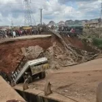 Bridge collapses in Enugu, as Governor Mbah advises FG to concession federal roads to states 1