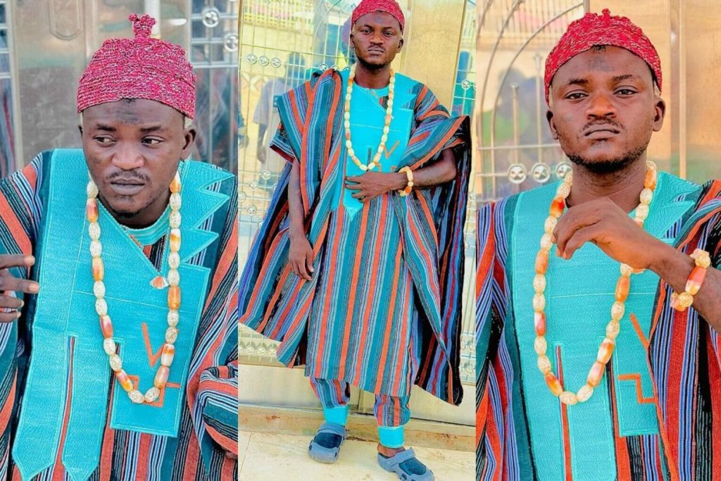 "Star Don’t Beg To Shine, Luck Didn’t Bring Me This Far" - Portable Brags As He Rocks Royal Chief Outfit