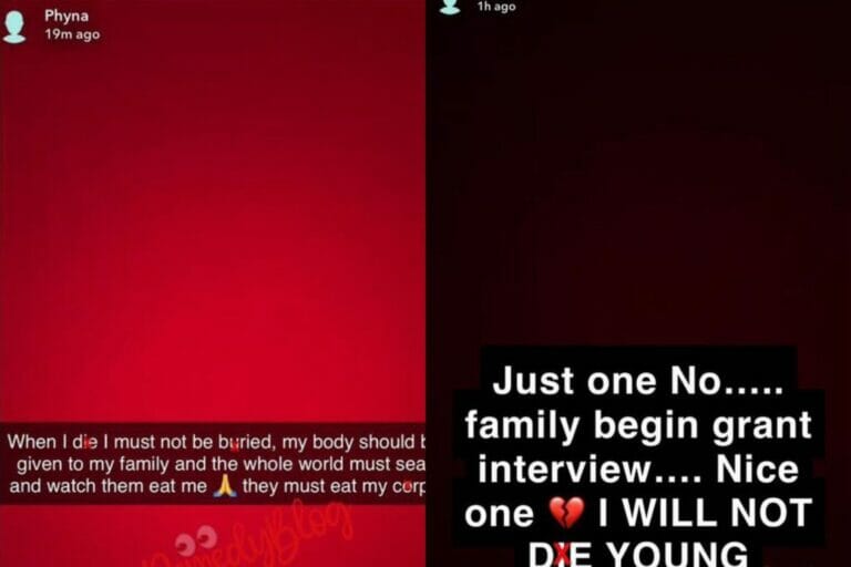 “When I Die, Give My Corpse To My Family And Watch Them Eat Me” - Phyna Slams Her Father 2 “When I Die, Give My Corpse To My Family And Watch Them Eat Me” - Phyna Slams Her Father