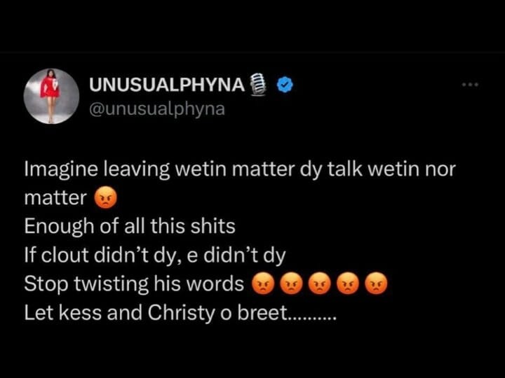 “Take It Easy With Manipulations And Emotional Blackmail” - Phyna Slams Kess’ Wife Over Allegations On Christy O