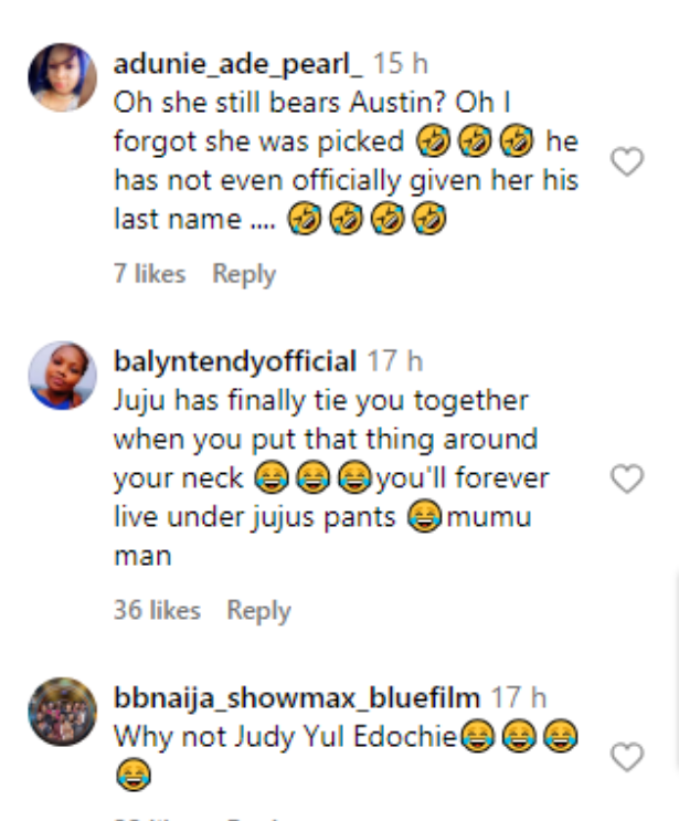 Netizens Reacts As Yul Edochie Flaunts Matching Gold Chain For Him And Judy Austin 6 Yul Edochie Flaunts Matching Gold Chain Given To Min And Judy Austin