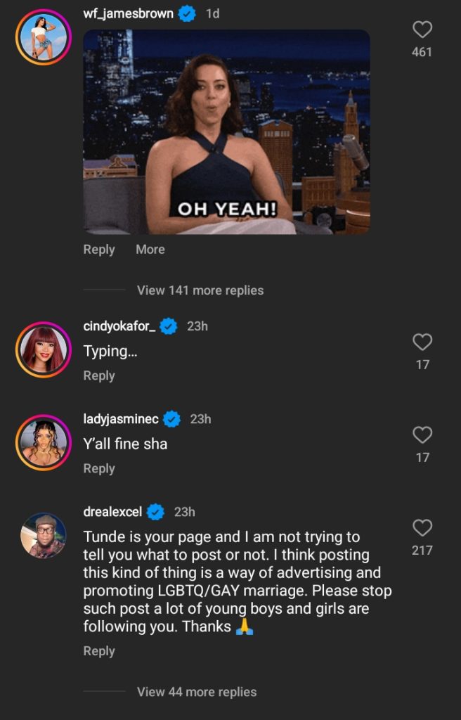 Bobrisky, James Brown, Others React As Nigerian Gay Couple Wed In Romantic Atmosphere [Video]