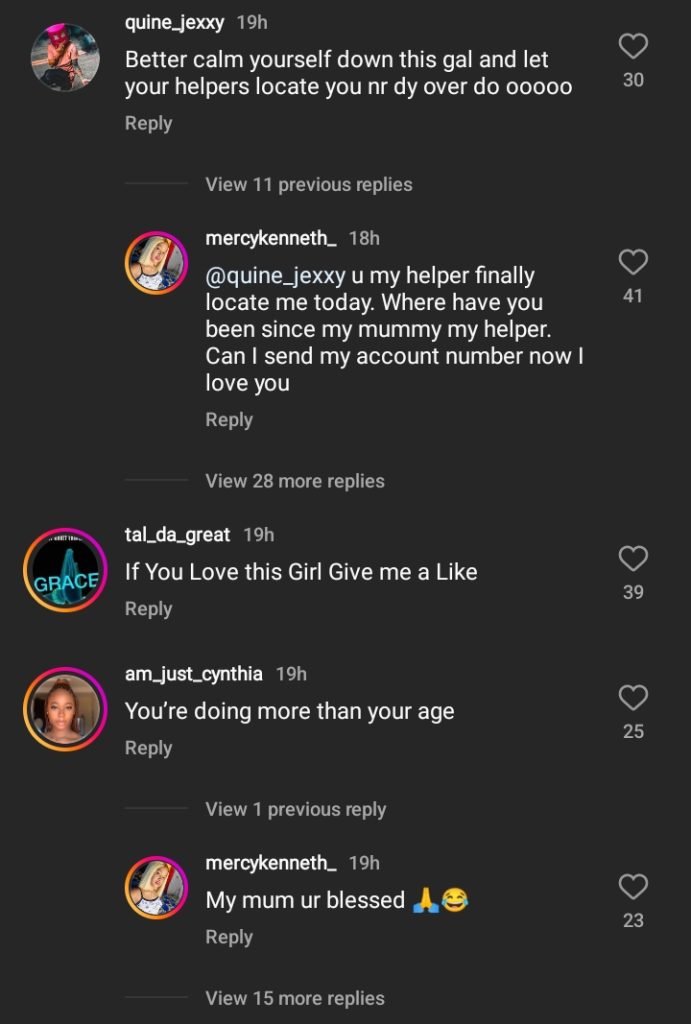 Netizens Reacts As 14-Year-Old Actress Mercy Kenneth Twεrks On To Prove Her Backside Is Natural [Video]