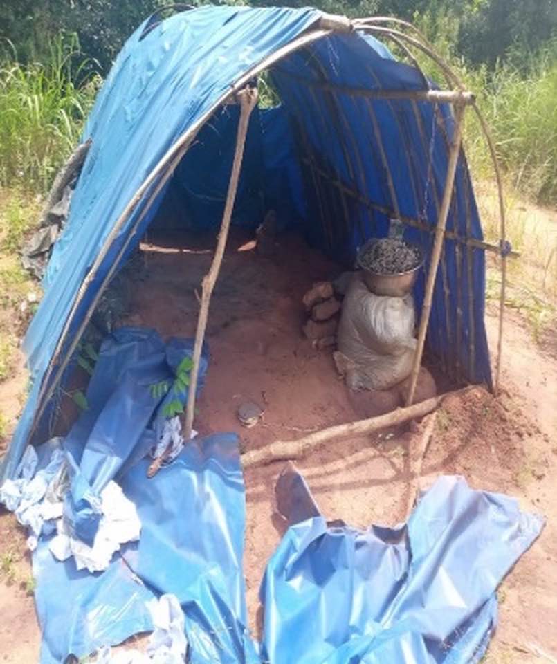 Nigerian Army troops capture Artillery Projectile launchers from IPOB/ESN camp in Anambra, sack oil thieves' hideouts in Imo 31