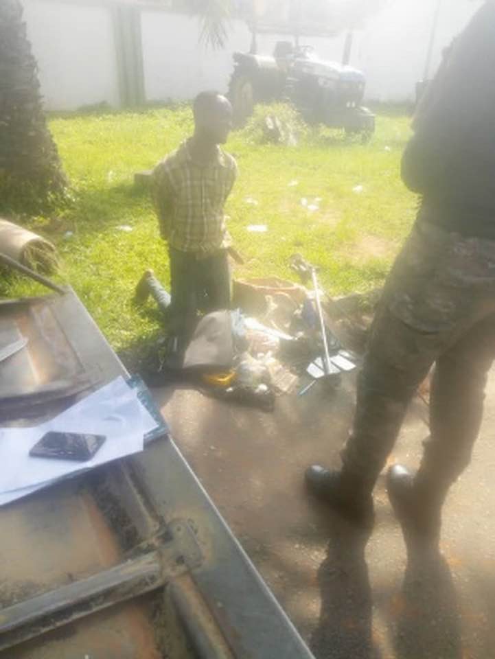 Nigerian Army troops capture Artillery Projectile launchers from IPOB/ESN camp in Anambra, sack oil thieves' hideouts in Imo 26