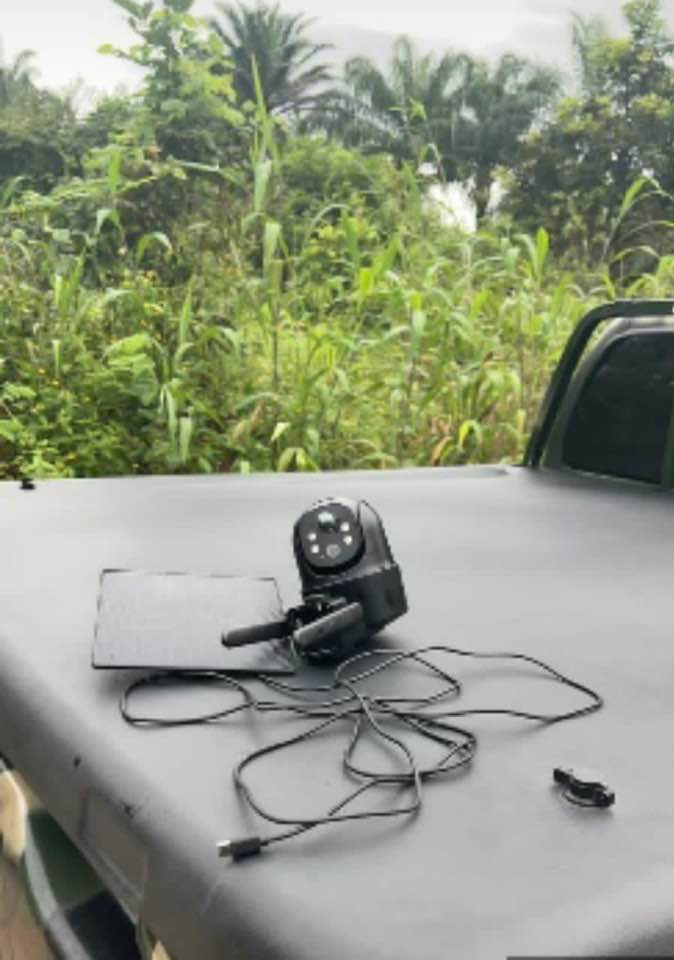 Nigerian Army troops capture Artillery Projectile launchers from IPOB/ESN camp in Anambra, sack oil thieves' hideouts in Imo 24