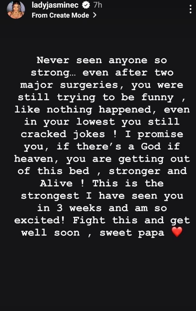 "If There’s A God In Heaven, You're Getting Out Of This Bed" - Mr Ibu's Daughter Declares 6 "If There’s A God In Heaven, You're Getting Out Of This Bed" - Mr Ibu's Daughter Declares