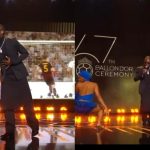 Watch Rema Perform ‘Calm Down’ At Ballon d’Or Ceremony [Video]