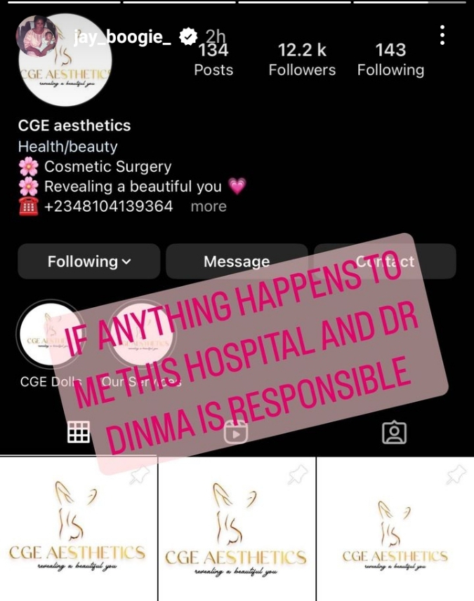 "If Anything Happens To Me, Hold This Surgeon Responsible" - Nigerian Transgender, Jay Boogie 18 "If Anything Happens To Me, Hold This Surgeon Responsible" - Nigerian Transgender, Jay Boogie