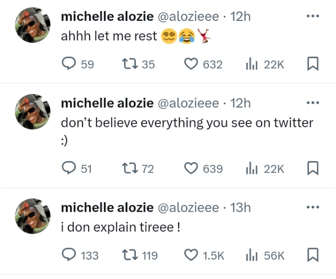 Super Falcons Star, Michelle Alozie Opens Up About Dating BBNaija’s Neo Akpofure