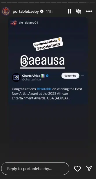 Portable Beats Seyi Vibez, Odumodublvck, Blaq Bonez To Win First International Music Award 12 Portable Beats Seyi Vibez, Odumodublvck, Blaq Bonez To Win First International Music Award
