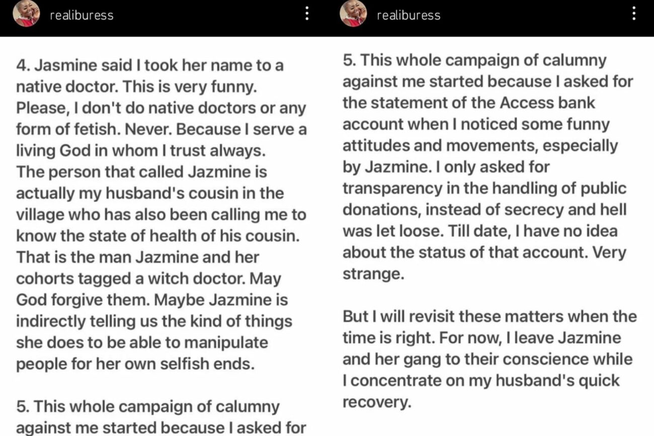 “Jasmine Wants To Make Me An Outsider In My Marriage” – Mr Ibu’s Wife Cries Out Over Ailing Actor’s Donation