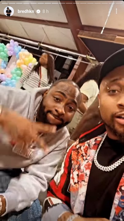 Chioma Makes First Public Appearance After Welcoming Twins, Attends Family Party With Davido [Video]