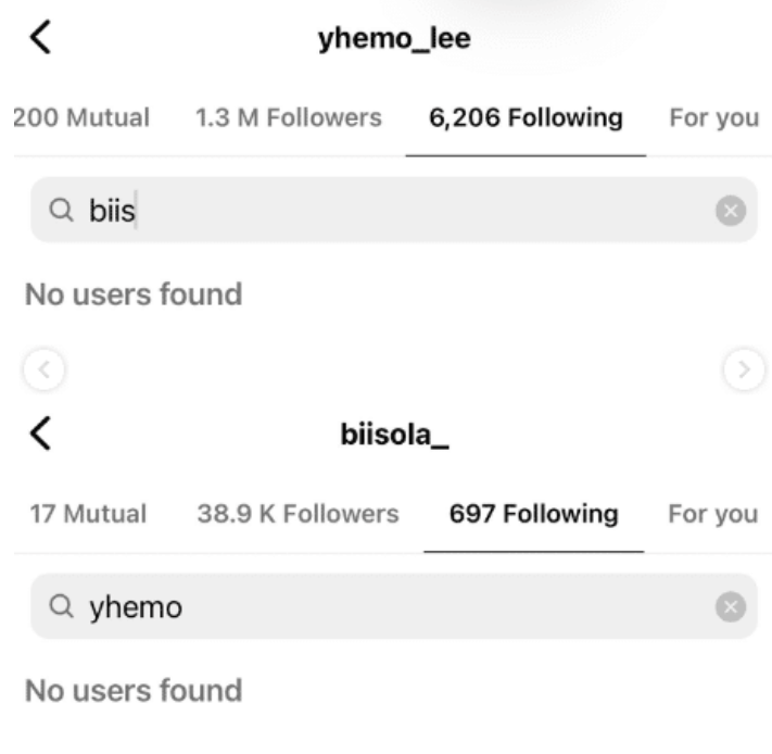 Yhemo Lee And New Girlfriend Unfollow Each Other Months After Getting Matching Tattoo 2 Yhemo Lee And New Girlfriend Unfollow Each Other Months After Getting Matching Tattoo
