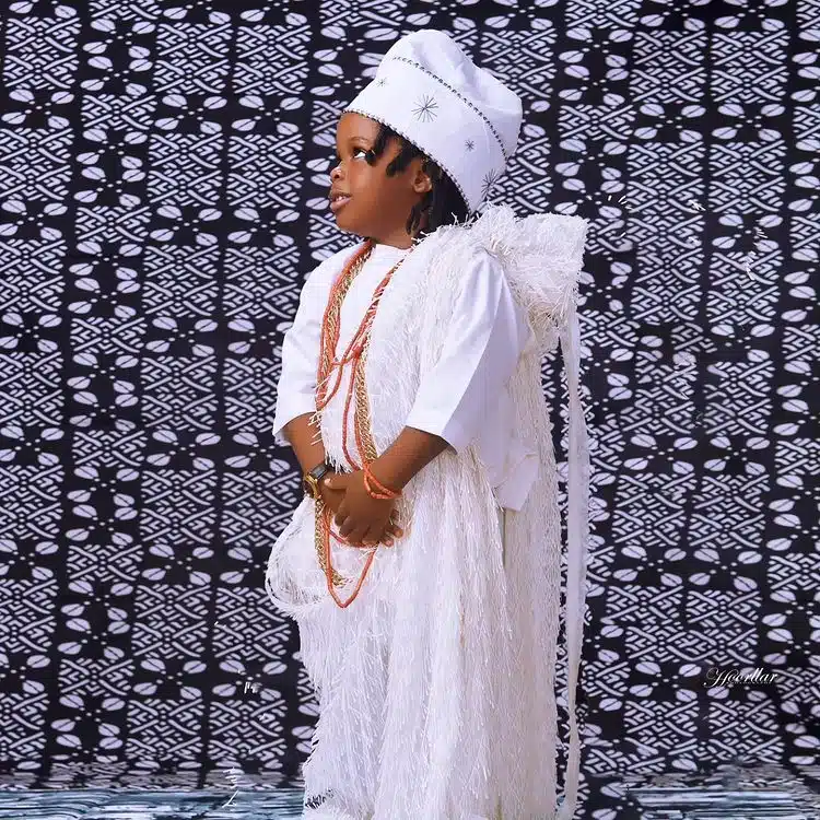 Ooni Of Ife Reunites With His Estranged Wife, Queen Naomi To Celebrate Son's 3rd Birthday