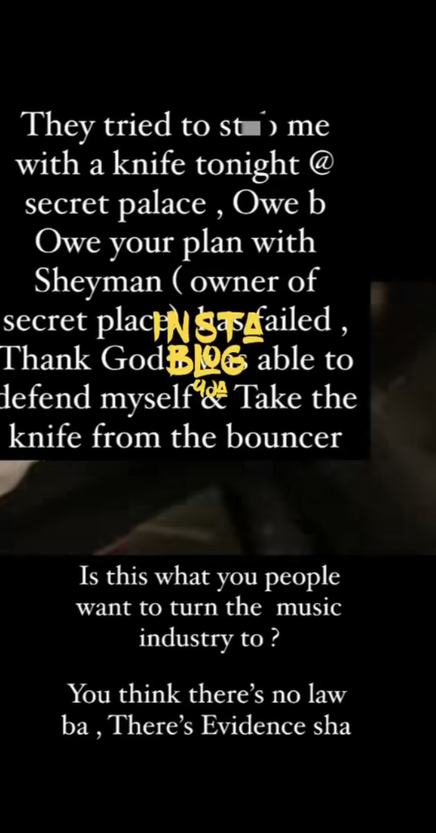 ”I Was Nearly Stabbed To Death At Lagos Light Club” - Dammy Krane Accuses Davido Of Attempted Murder