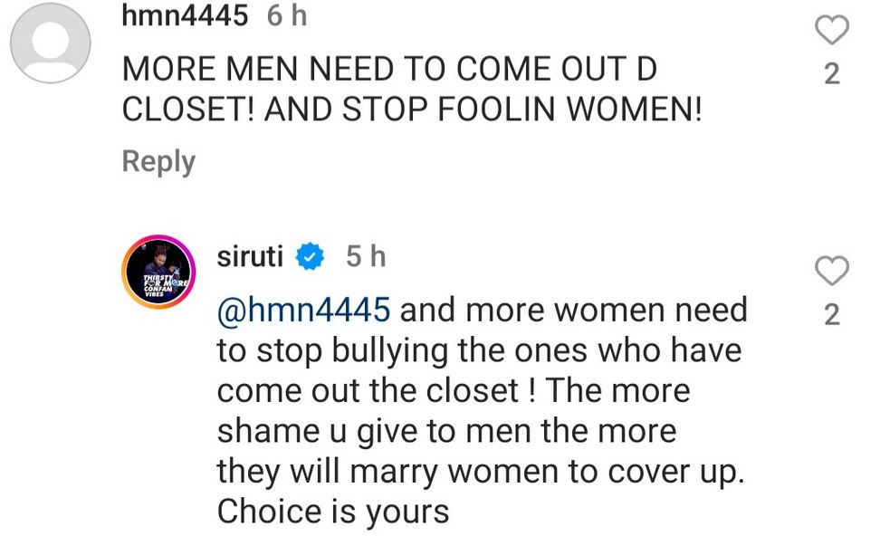 Women Need To Stop Bullying Gay Men Who Have Come Out Of The Closet - Uti Nwachukwu 6 Women Need To Stop Bullying Gay Men Who Have Come Out Of The Closet - Uti Nwachukwu
