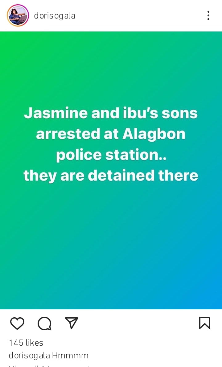 Mr Ibu’s Wife Allegedly Arrest His Sons And Jasmine Over N300m Donation 2 Mr Ibu’s Wife Allegedly Arrest His Sons And Jasmine Over N300m Donation