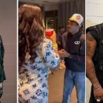 "Jealous Husband” – Davido Dismisses Mayorkun While Interacting With Chioma [Video]