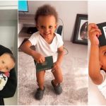 “You No Go See Shege For Airport” - Omashola Reacts As His Son Gets Nigerian Passport [Video]