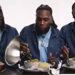 Burna Boy Rejects Cauliflower Cheese, Requests For Jollof Rice, Eba And Egusi [Video]