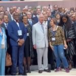 Caucasian Woman Blocks President Tinubu During Group Photo At COPE28 Summit [Video]