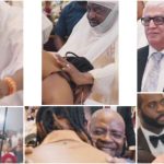 “Igbo Man Bows To No Man” – Flavour Criticized For Bowing Before Ooni Of Ife [Video]