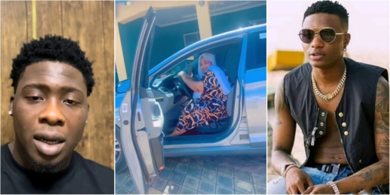 Hypeman Who Wizkid Gifted N20 Million, Buys Car For His Mother [Video]