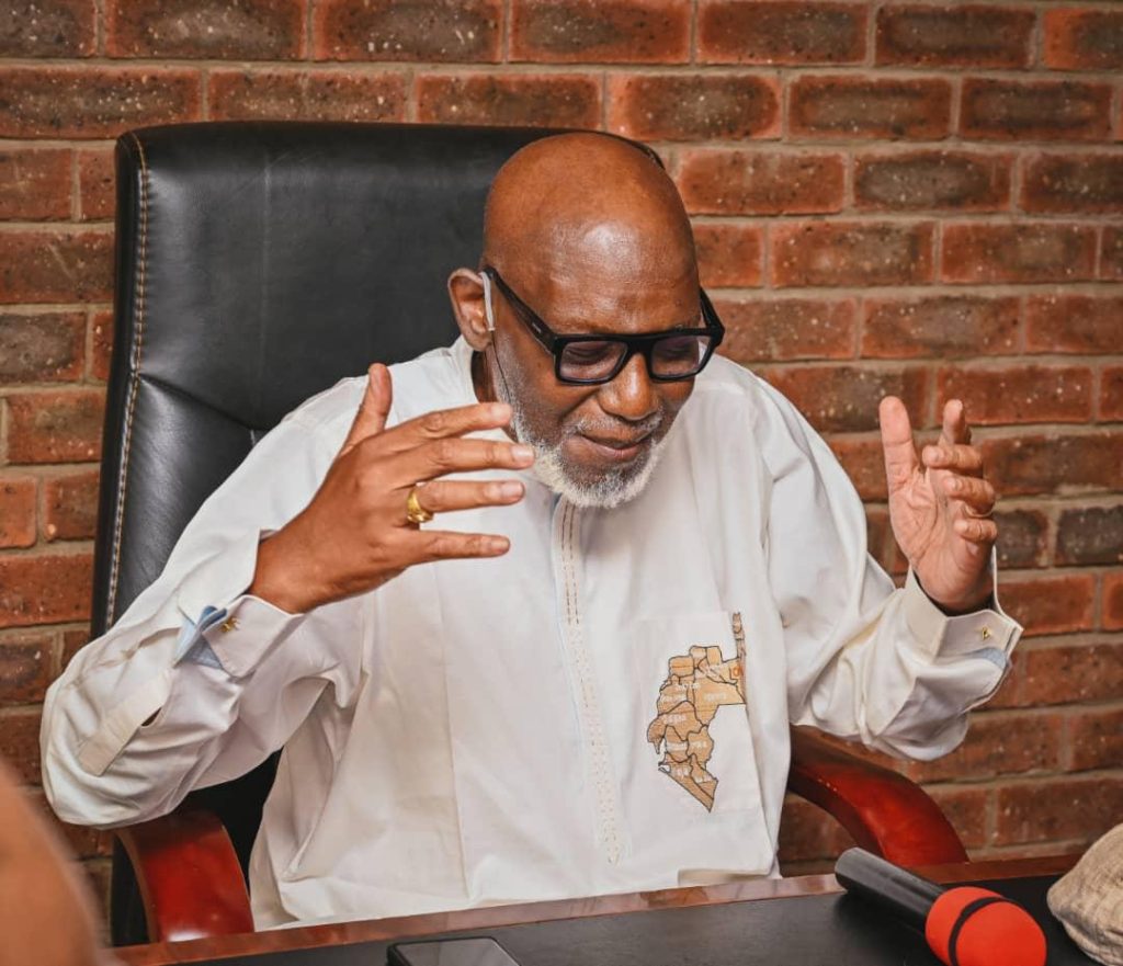 PDP Urges Akeredolu To Hand Over Power To Deputy Governor Aiyedatiwa