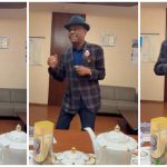 "Jagaban On Your Mandate We Stand" - Wike Sings And Dances For Tinubu In Gbajabiamila's Office [Video]
