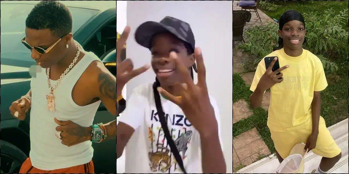 Wizkid Takes Son, Boluwatife On A Shopping Spree [Video]