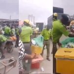 Traders Plead For Mercy As Lagos Government Seize Their Goods Along The Highway [Video]