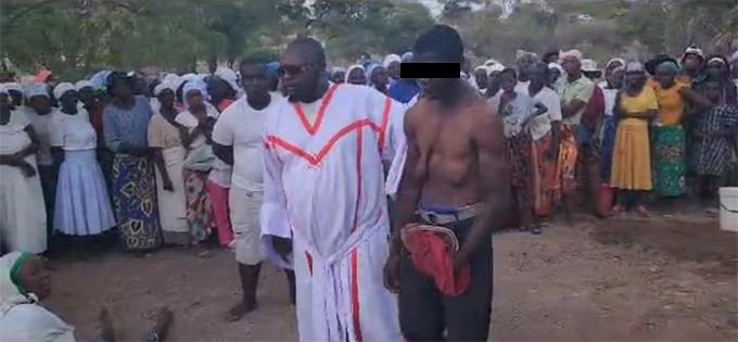 Man Grows Big Breasts After Being Sucked For Milk By A Giant Snake At Night