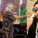 Afrob 2023: KCee Celebrates With Teni As He Wins N11.7m Bet After Nigeria Defeated Ivory Coast [Video]