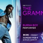 Burna Boy Set To Perform At 2024 Grammy Awards