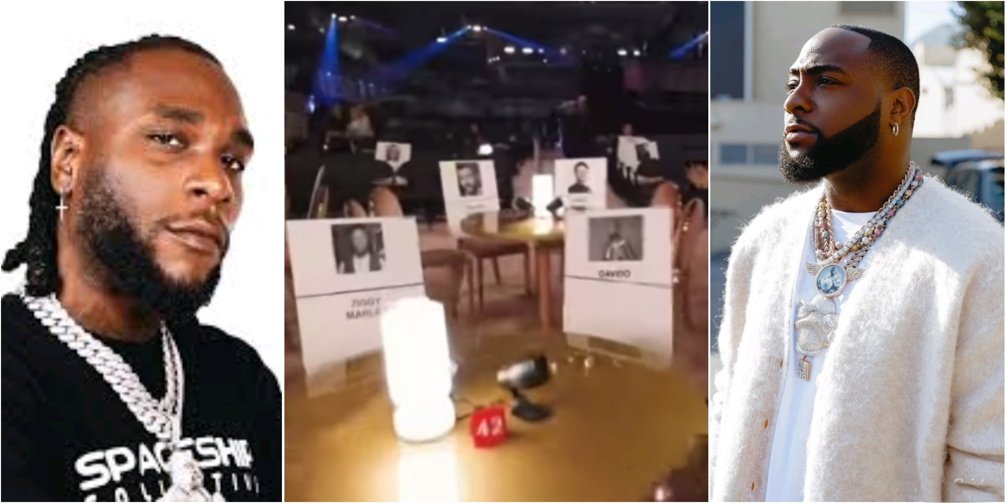 Burna Boy And Davido Will Seat Next To Each Other At 2024 Grammy Awards [Video]