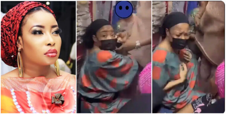 Actress Lizzy Anjorin Disgraced For Allegedly Stealing Gold In Lagos Market [Video]