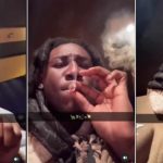 "This One No Be Normal Igbo" – Shallipopi Cries Out As He Smokes With Wizkid [Video]